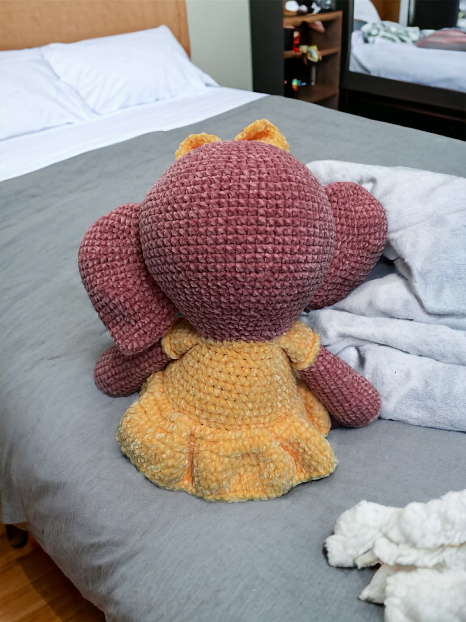Weighted Elephant Plushie - 908g Calming Companion