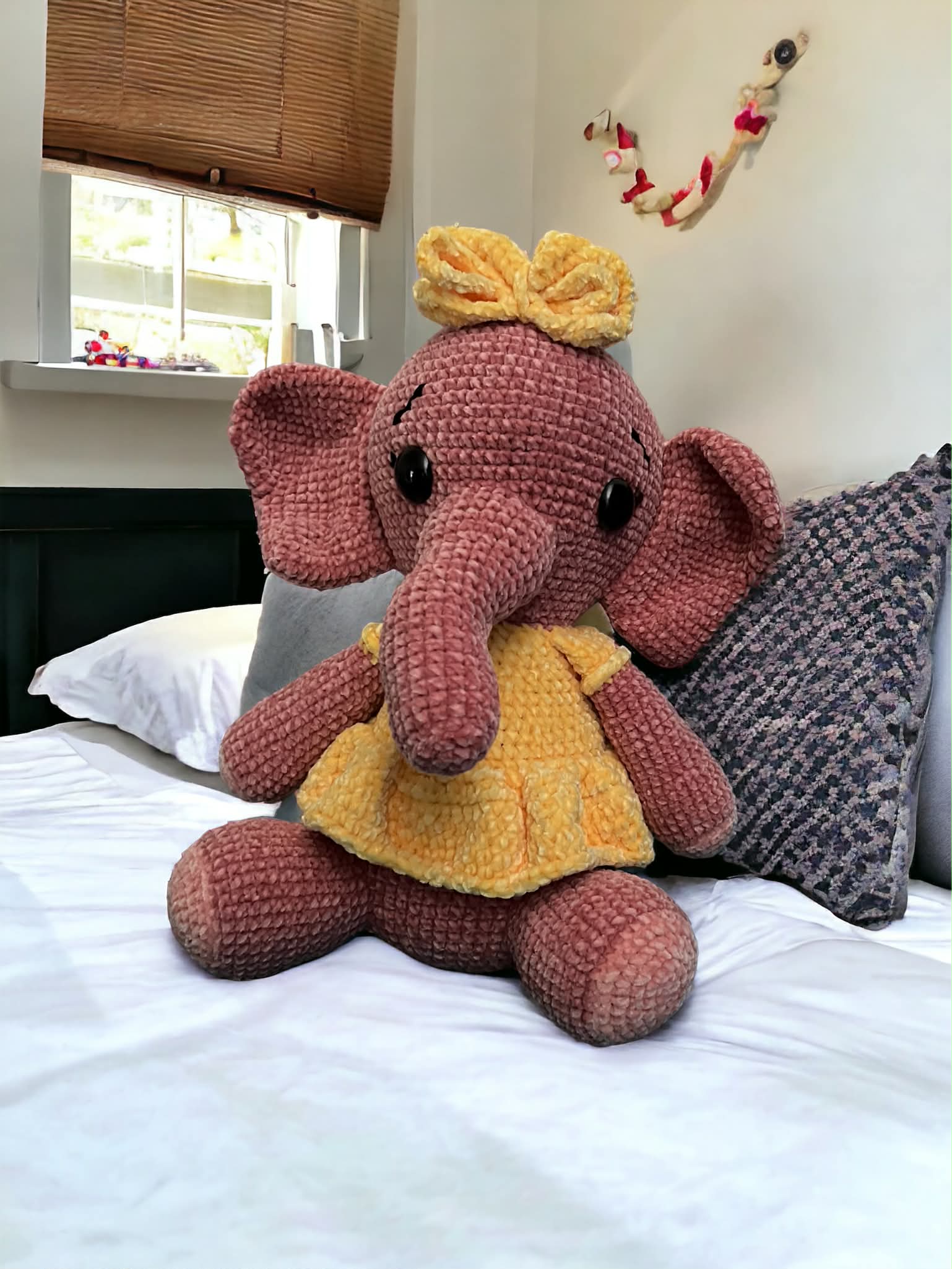 Weighted Elephant Plushie - 908g Calming Companion